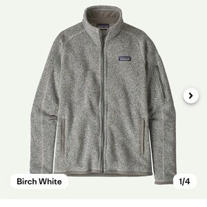 Patagonia Heather Gray Fleece Jacket